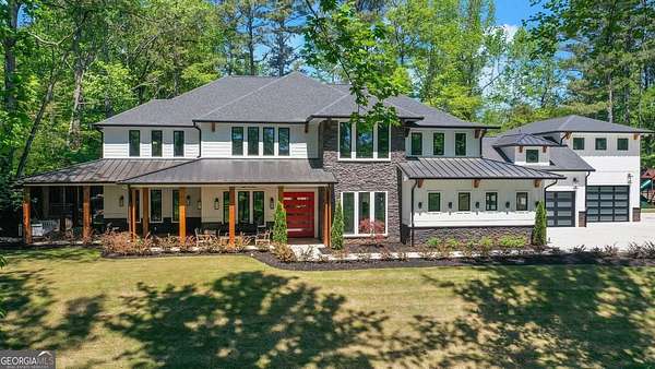 2.26 Acres of Land with Home for Sale in Roswell, Georgia