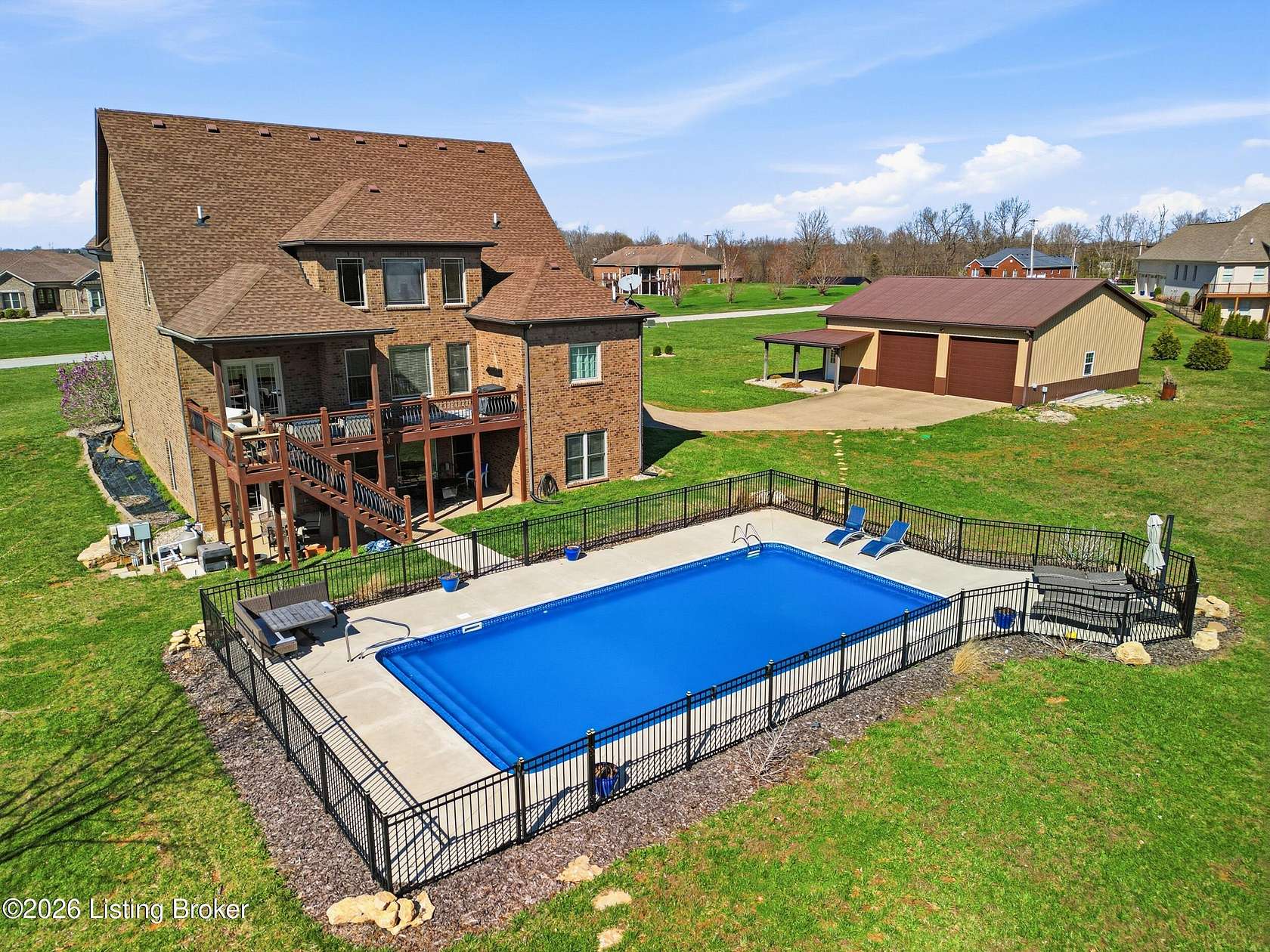 3.68 Acres of Land with Home for Sale in Taylorsville, Kentucky