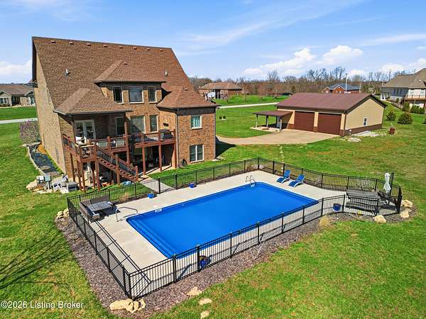 3.68 Acres of Land with Home for Sale in Taylorsville, Kentucky