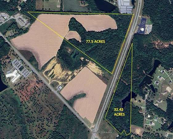 77.5 Acres of Mixed-Use Land for Sale in Moultrie, Georgia