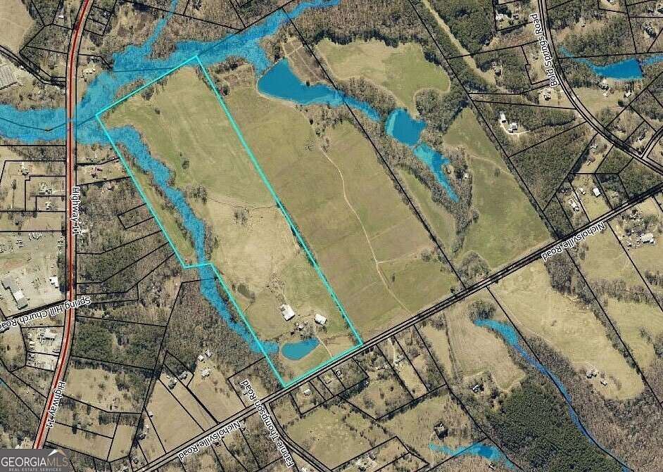 77 Acres of Agricultural Land for Sale in Monroe, Georgia