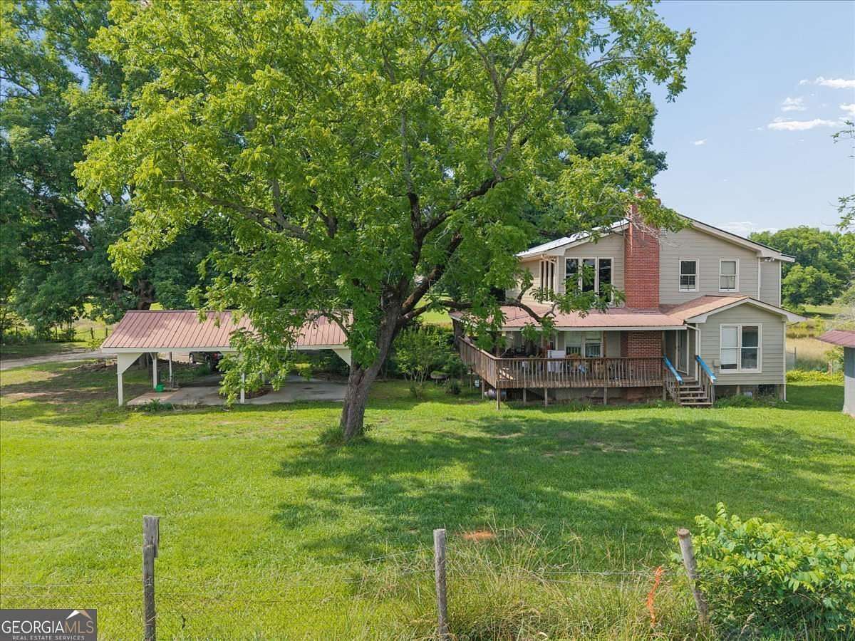 77 Acres of Agricultural Land with Home for Sale in Monroe, Georgia