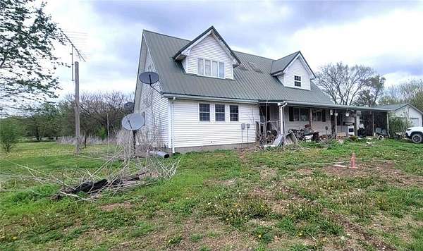 8.9 Acres of Land with Home for Sale in Prescott, Kansas