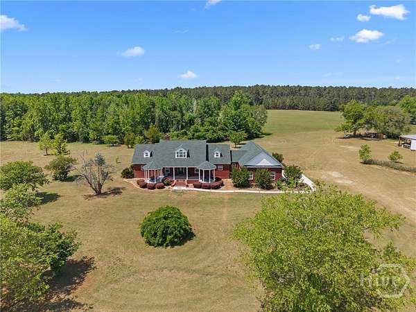 90.6 Acres of Land with Home for Sale in Millen, Georgia