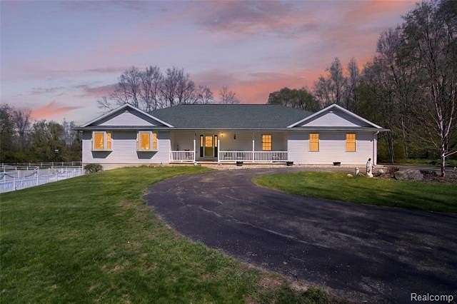 10.7 Acres of Land with Home for Sale in Liberty Township, Michigan