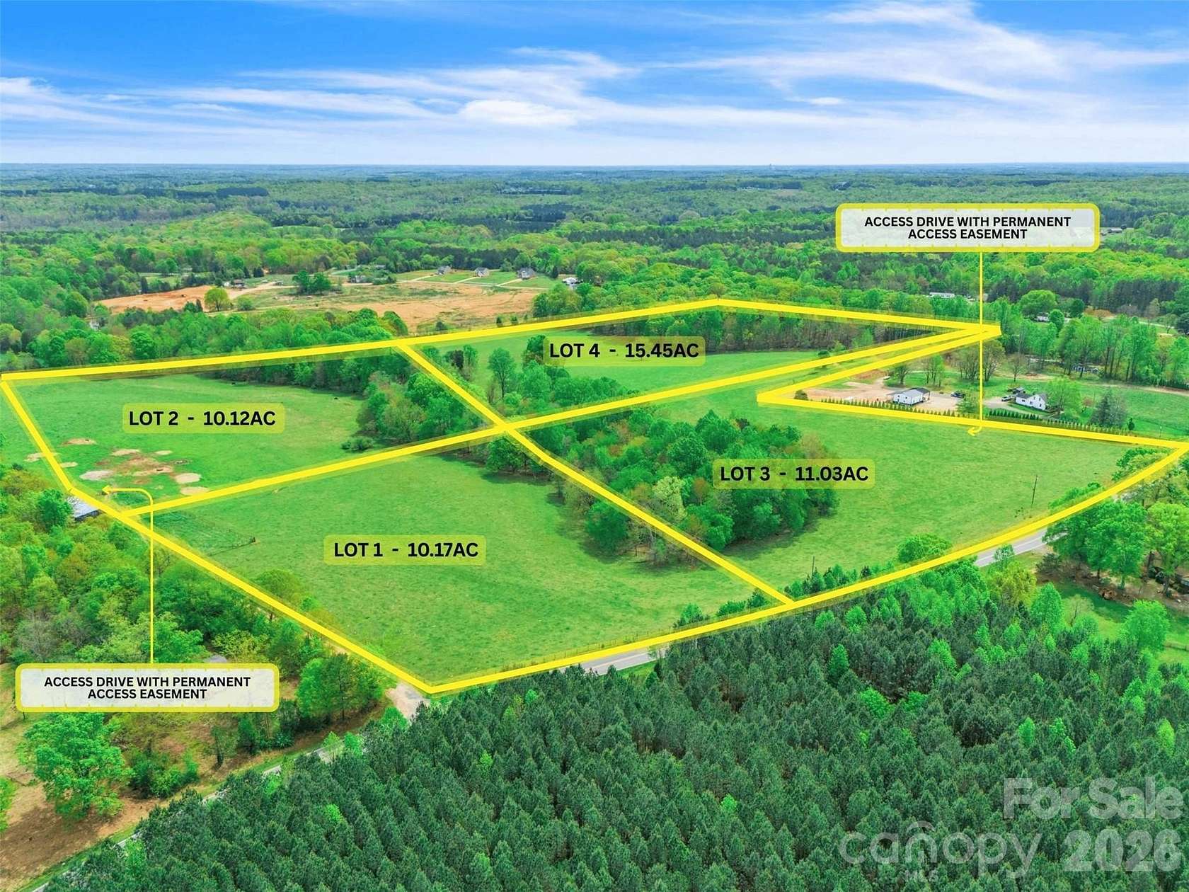 10.2 Acres of Land for Sale in Catawba, North Carolina
