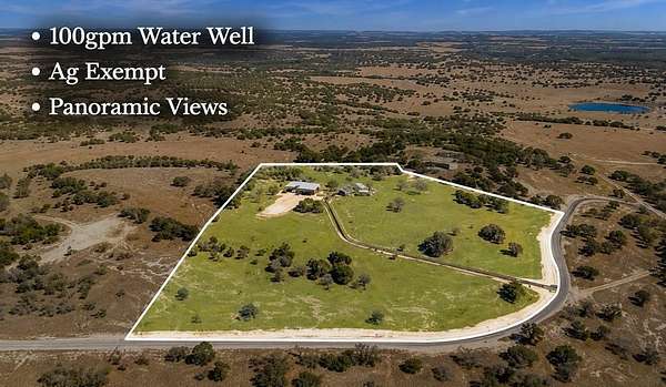 10 Acres of Land for Sale in Stonewall, Texas