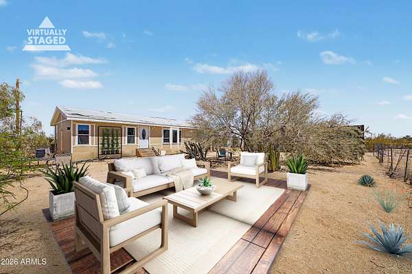 2.5 Acres of Land with Home for Sale in Maricopa, Arizona