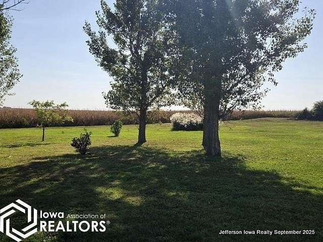 2.52 Acres of Land with Home for Sale in Scranton, Iowa