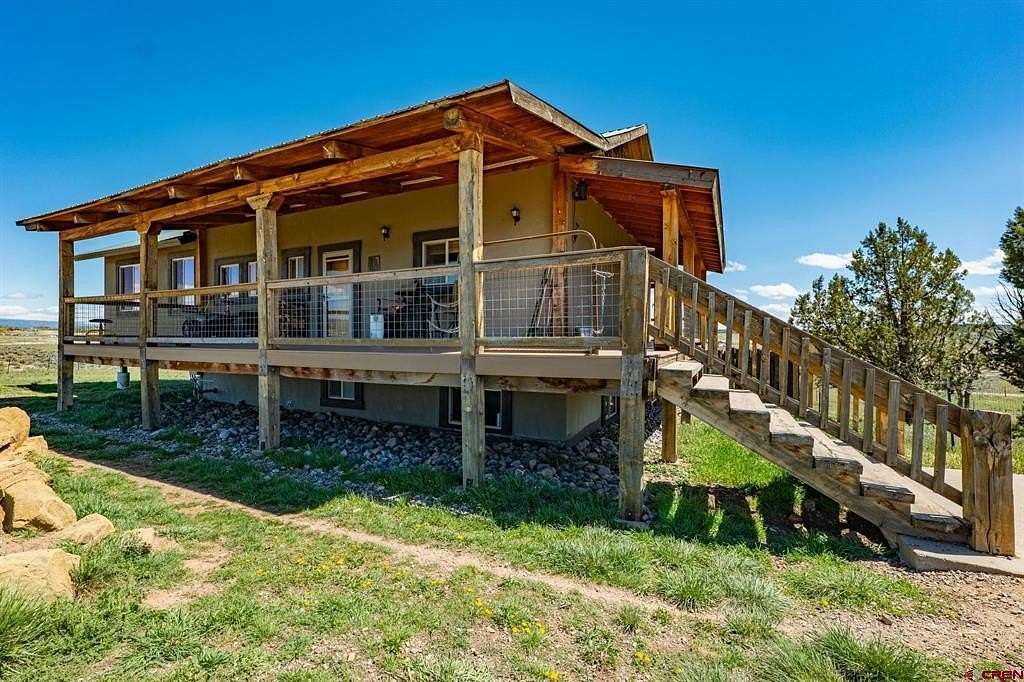 35 Acres of Recreational Land with Home for Sale in Ignacio, Colorado