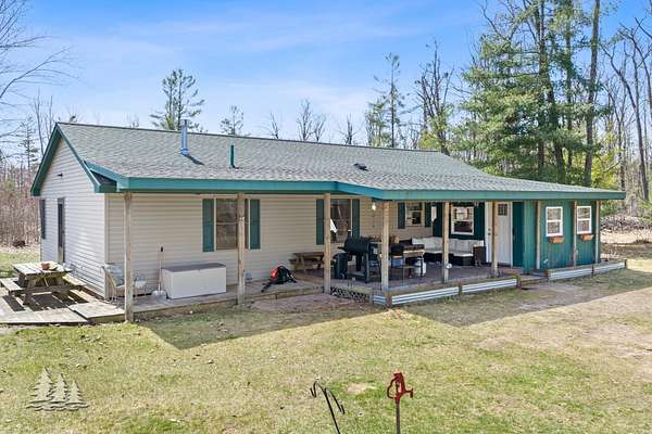 10 Acres of Recreational Land with Home for Sale in Johannesburg, Michigan