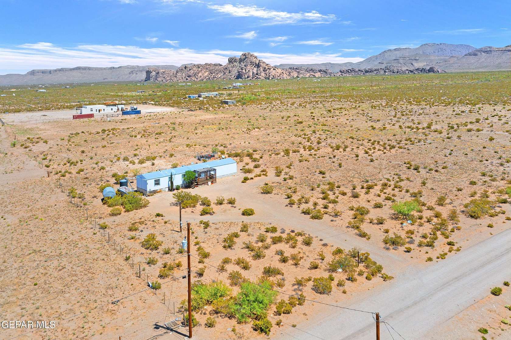 5 Acres of Land with Home for Sale in El Paso, Texas