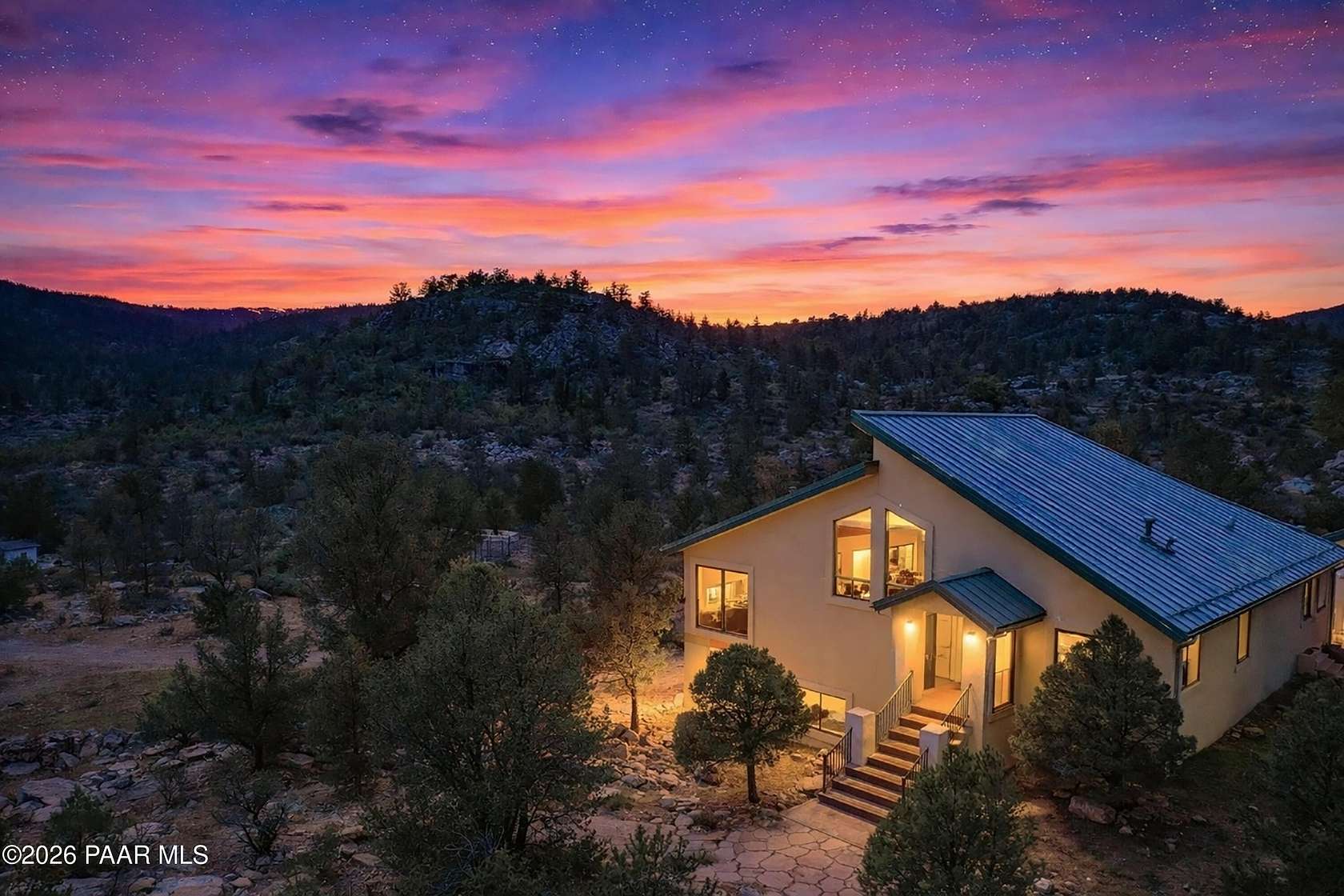 29 Acres of Land with Home for Sale in Peeples Valley, Arizona