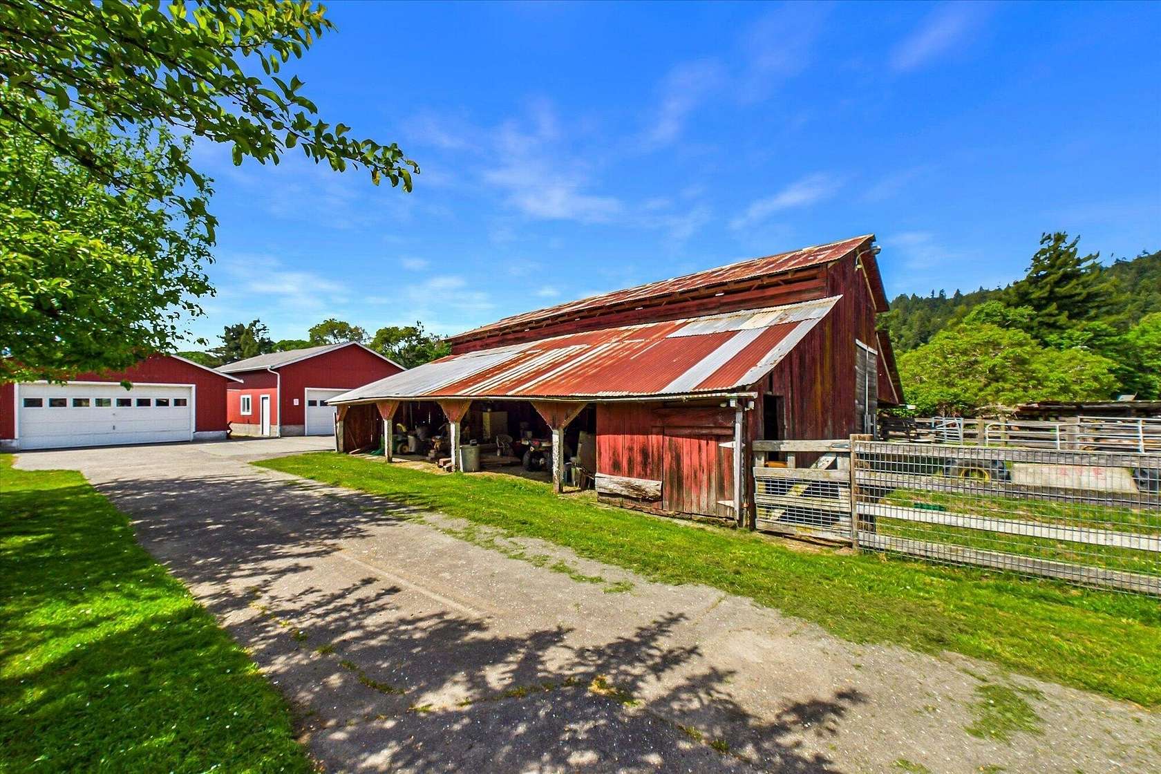 5 Acres of Land with Home for Sale in Redcrest, California
