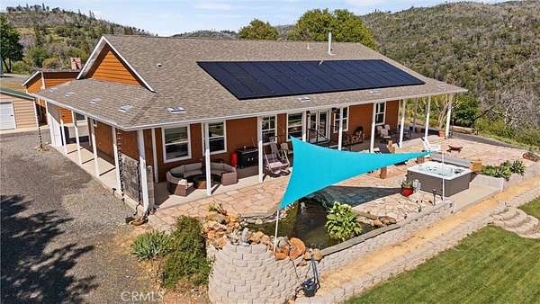 40.7 Acres of Land with Home for Sale in Berry Creek, California