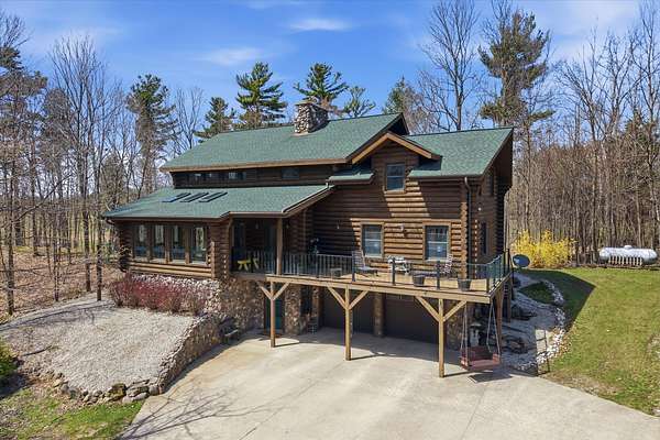 24.5 Acres of Land with Home for Sale in Valders, Wisconsin