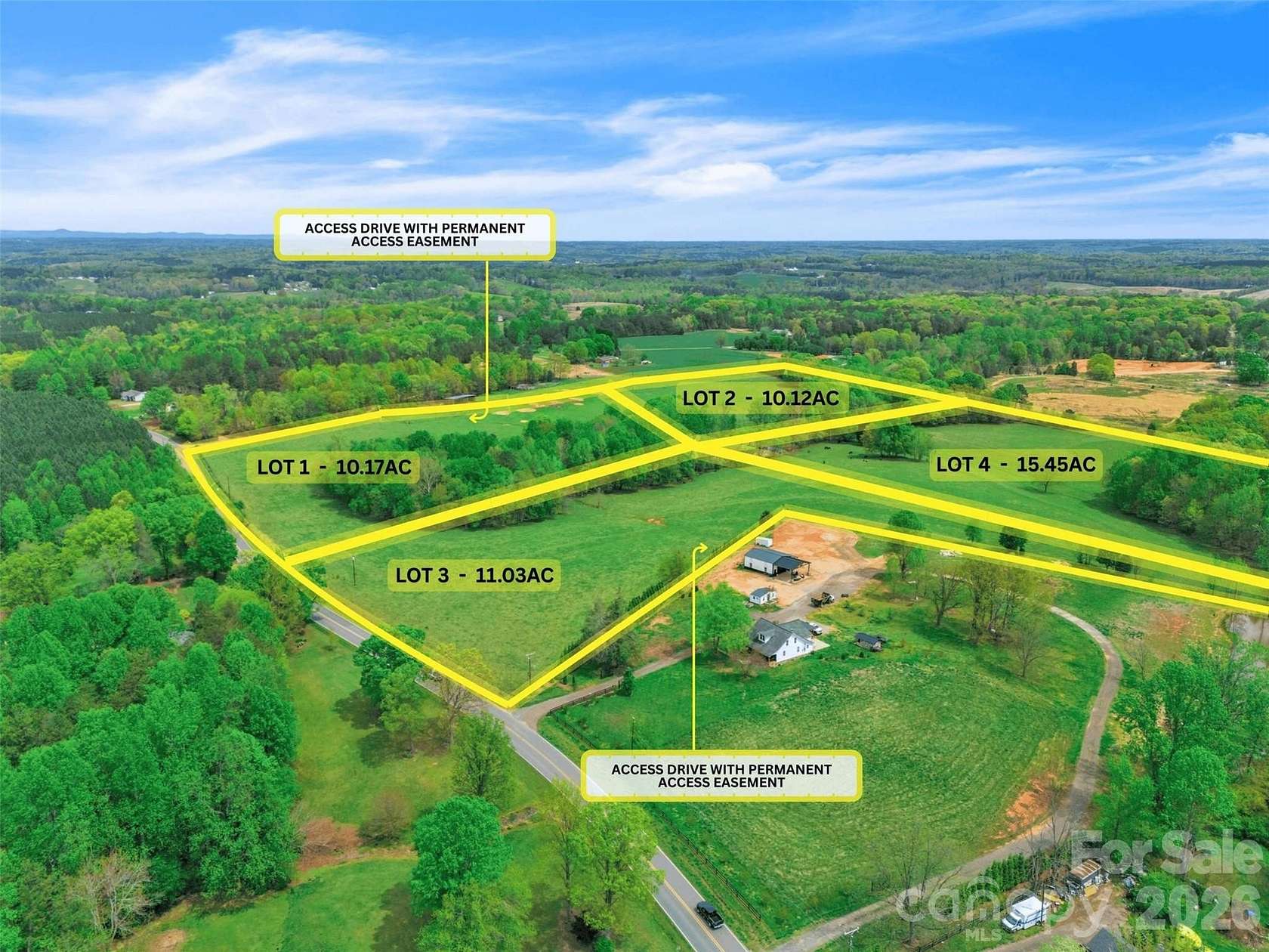 10.1 Acres of Land for Sale in Catawba, North Carolina