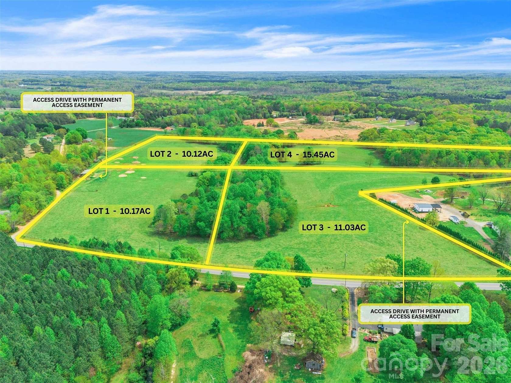 10.1 Acres of Land for Sale in Catawba, North Carolina