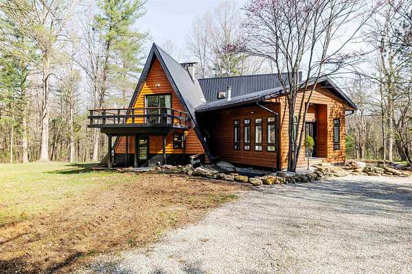 14.3 Acres of Recreational Land with Home for Sale in Bedford, Indiana