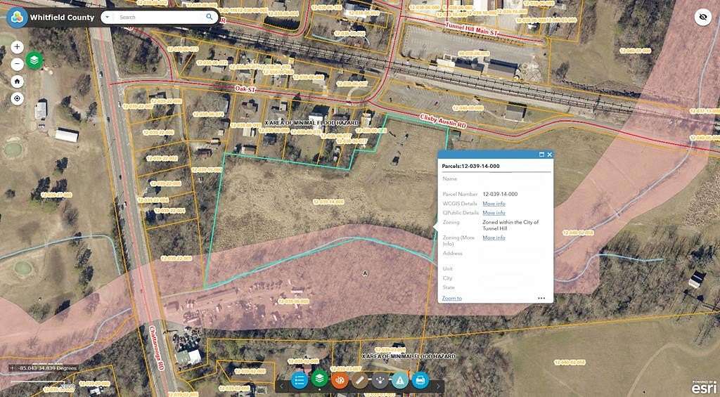 8.25 Acres of Residential Land for Sale in Tunnel Hill, Georgia