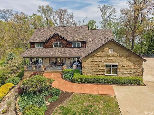 5 Acres of Land with Home for Sale in Bloomington, Indiana