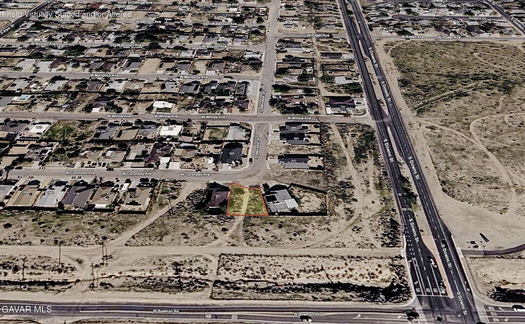 0.17 Acres of Residential Land for Sale in Ridgecrest, California