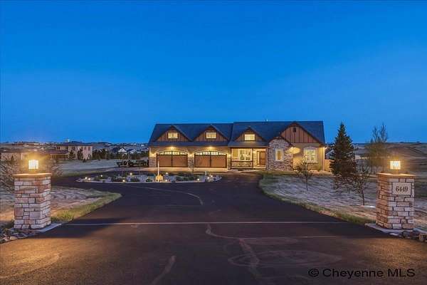 5.3 Acres of Land with Home for Sale in Cheyenne, Wyoming