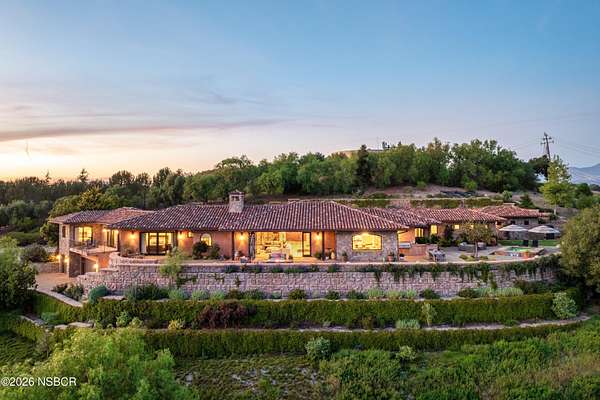 6.27 Acres of Land with Home for Sale in Solvang, California