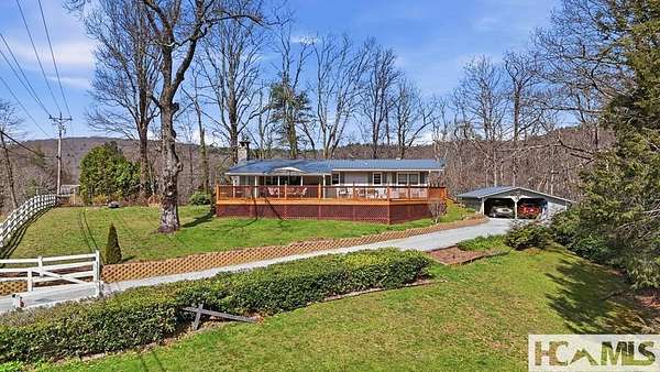 1.8 Acres of Land with Home for Sale in Highlands, North Carolina