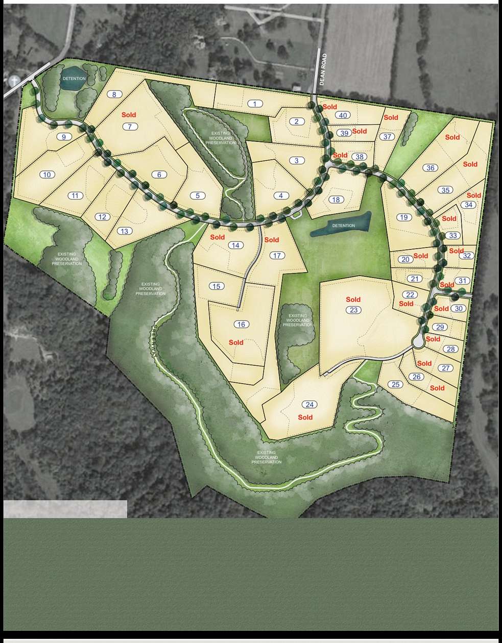 3.32 Acres of Residential Land for Sale in Thompson's Station, Tennessee