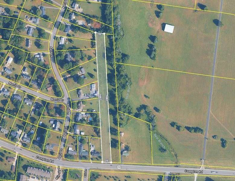 1.86 Acres of Residential Land for Auction in Murfreesboro, Tennessee