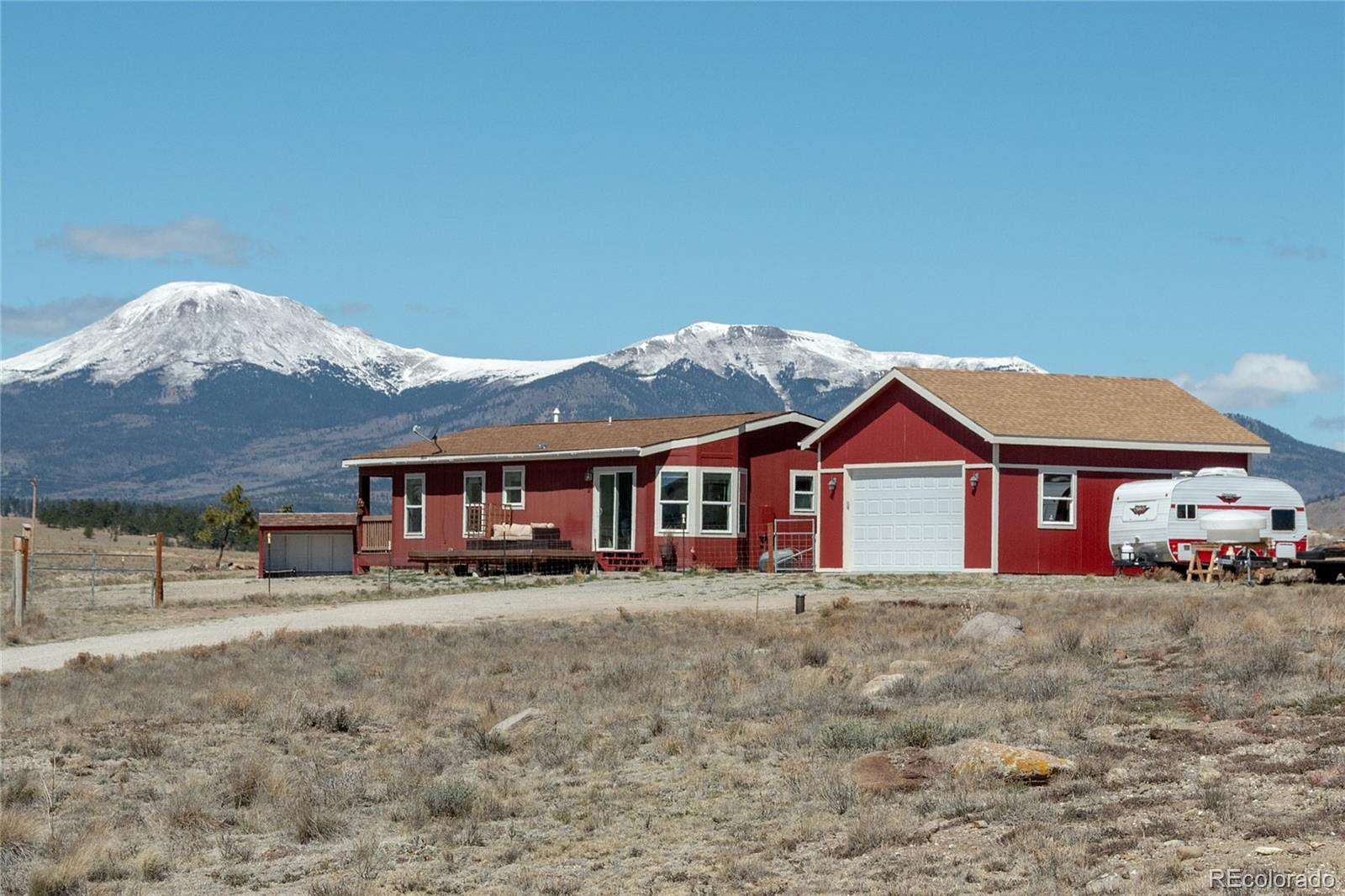 6 Acres of Land with Home for Sale in Hartsel, Colorado