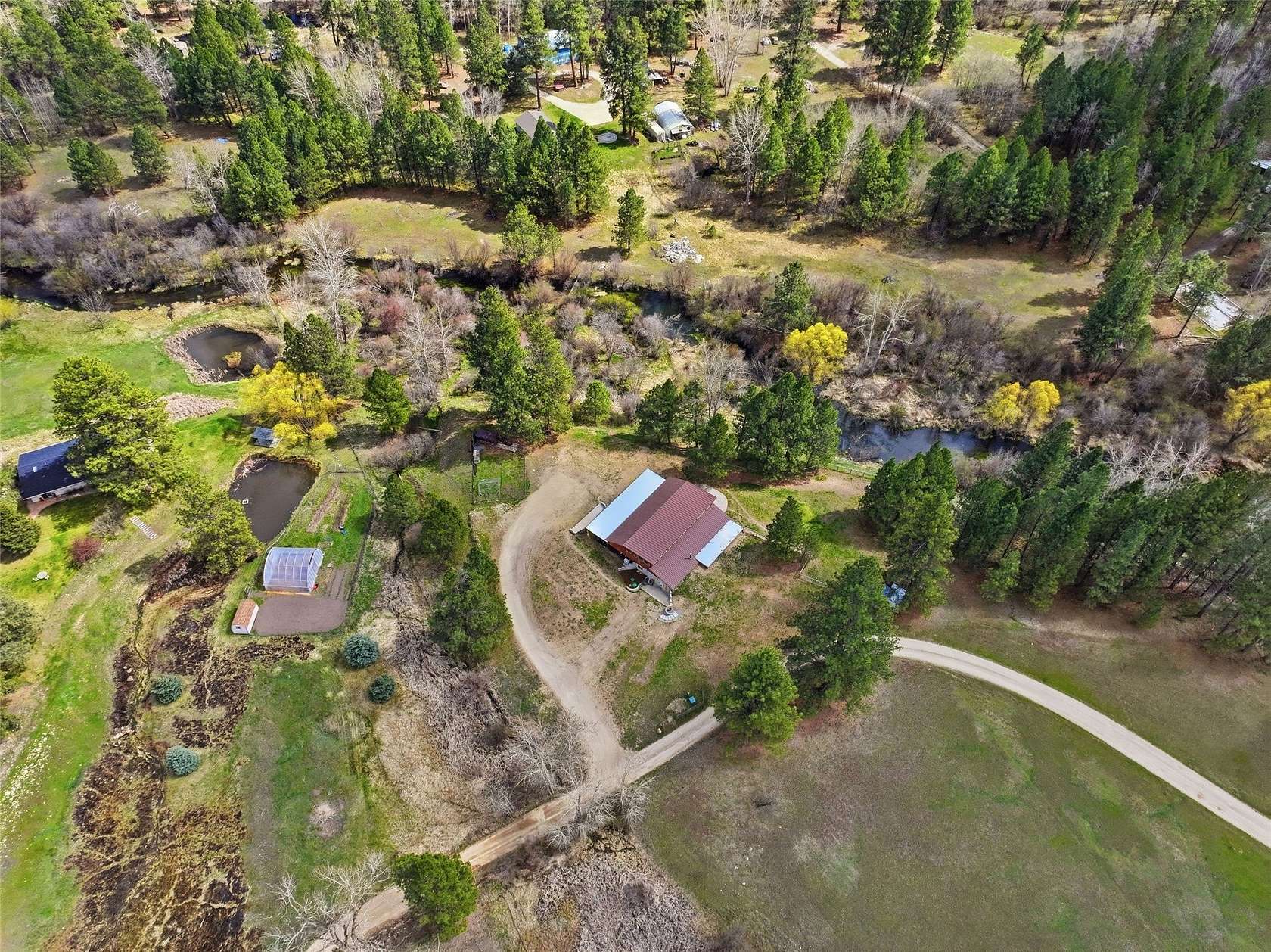 2.5 Acres of Land with Home for Sale in Stevensville, Montana