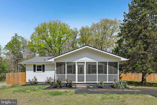 3.5 Acres of Land with Home for Sale in Fredericksburg, Virginia