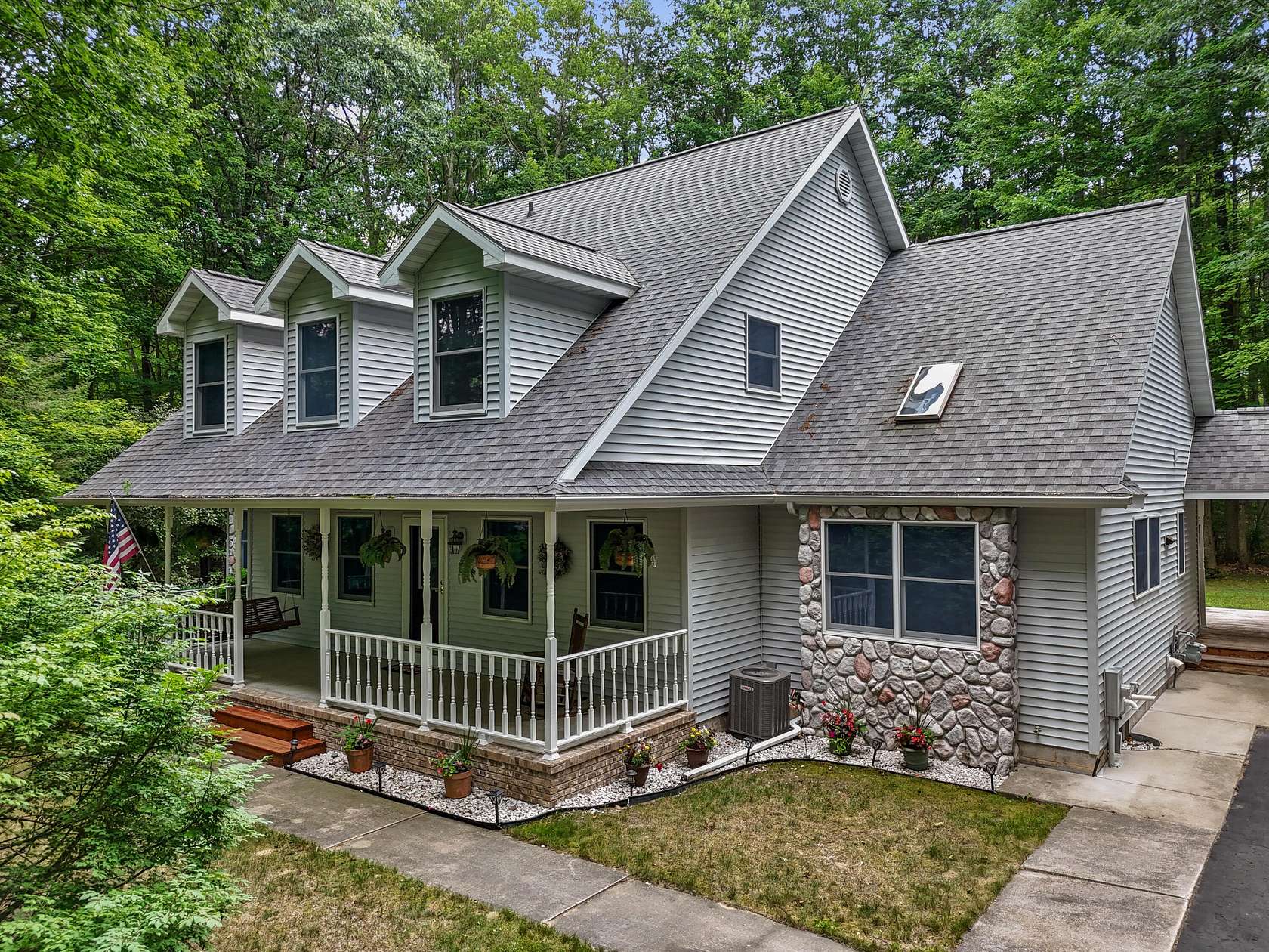 13.5 Acres of Recreational Land with Home for Sale in Prudenville, Michigan