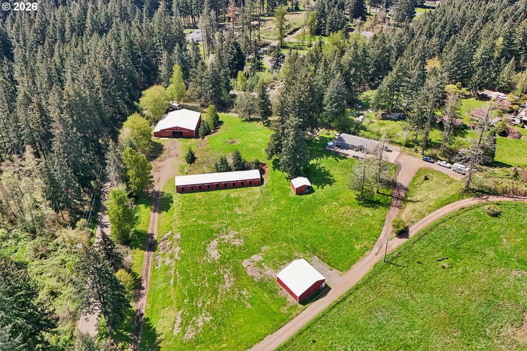 5.25 Acres of Land with Home for Sale in Oregon City, Oregon