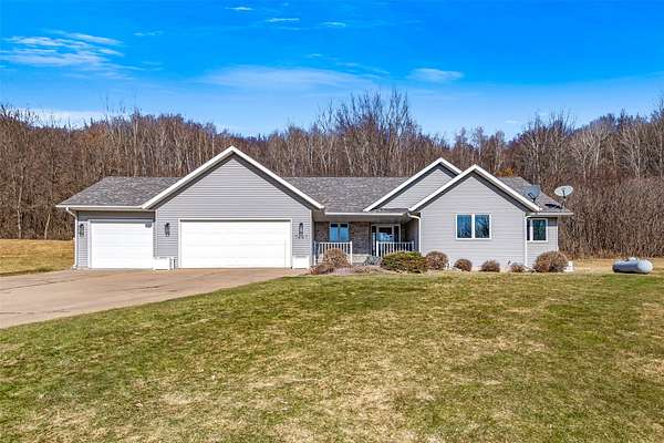 20.8 Acres of Land with Home for Sale in Chippewa Falls, Wisconsin