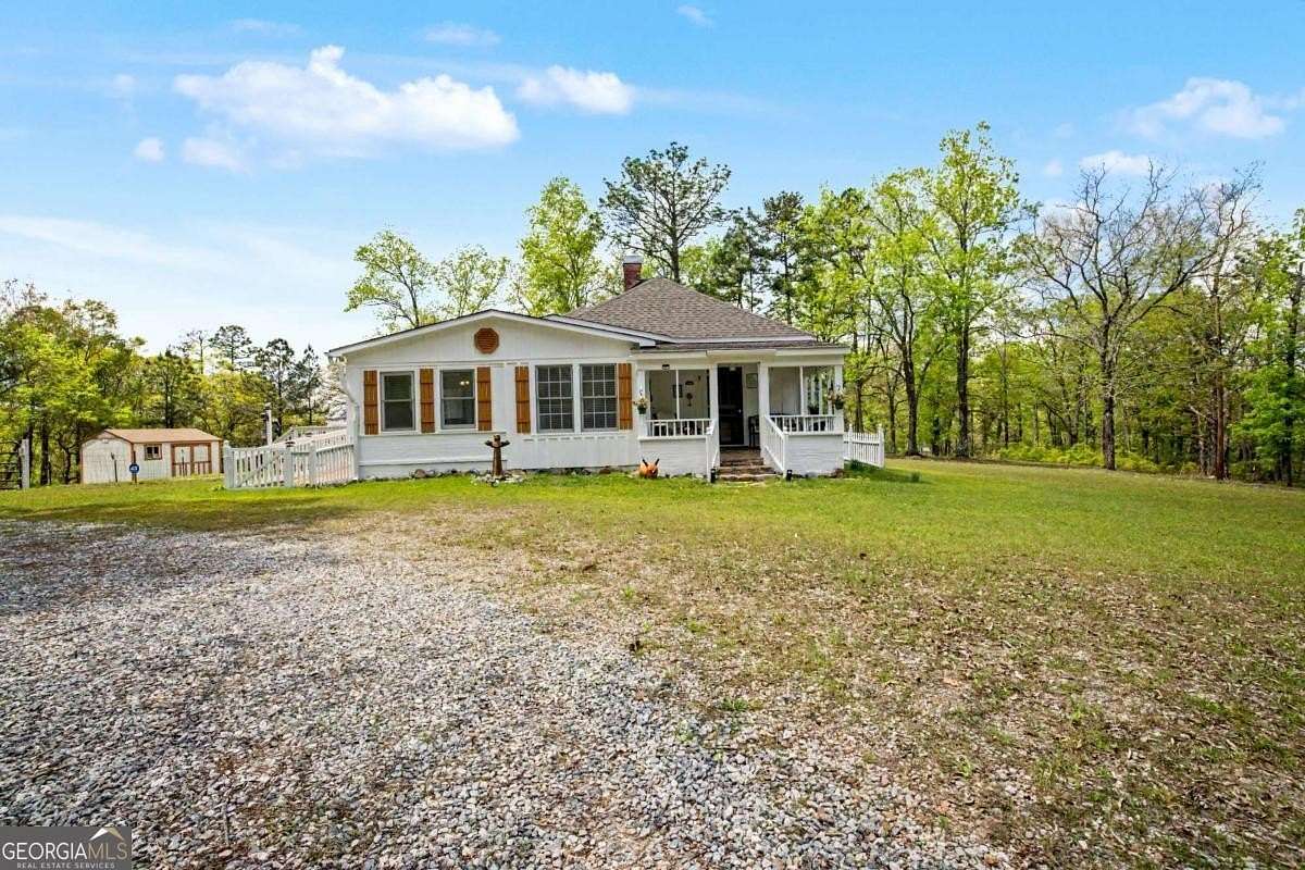 8.57 Acres of Land with Home for Sale in Warm Springs, Georgia