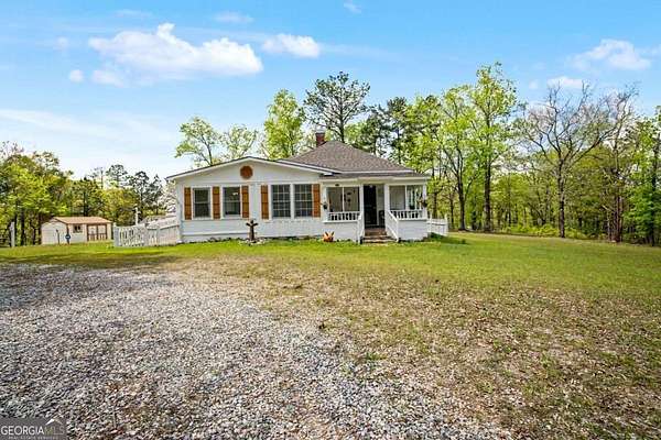 8.57 Acres of Land with Home for Sale in Warm Springs, Georgia