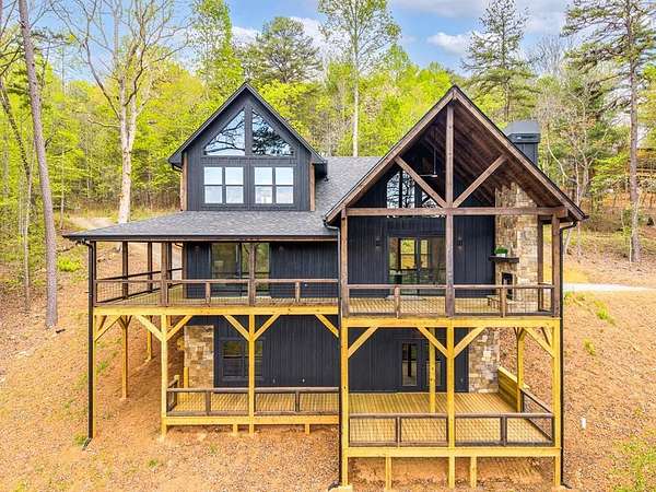 2.19 Acres of Land with Home for Sale in Mineral Bluff, Georgia