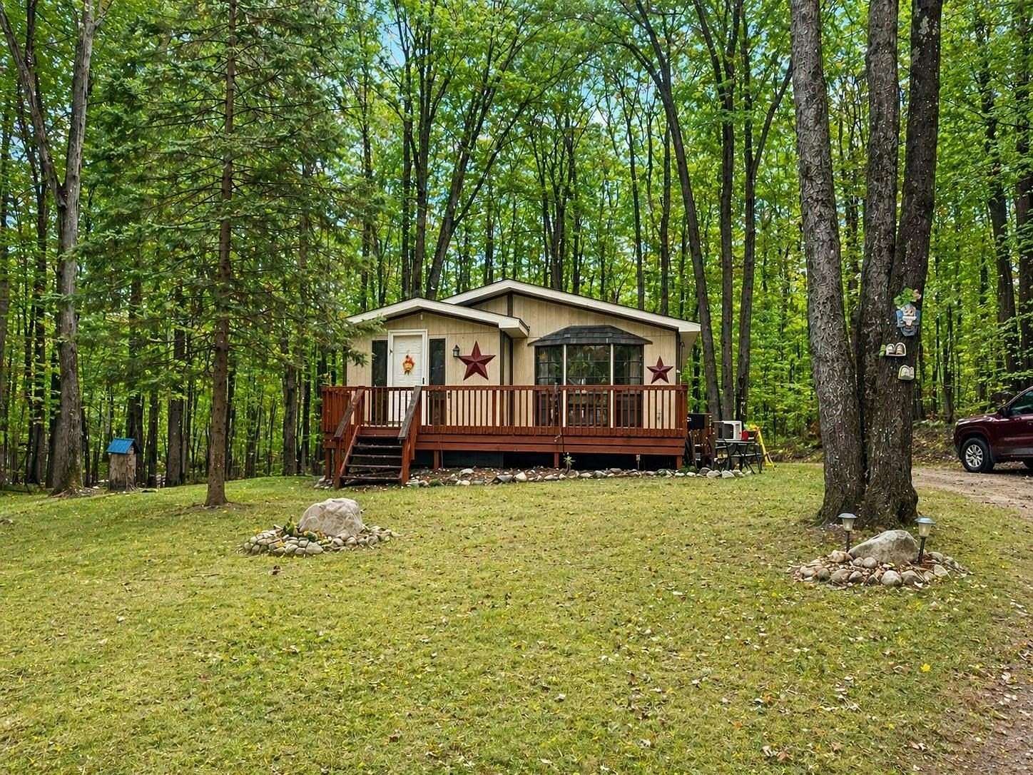 2.13 Acres of Land with Home for Sale in Farwell, Michigan