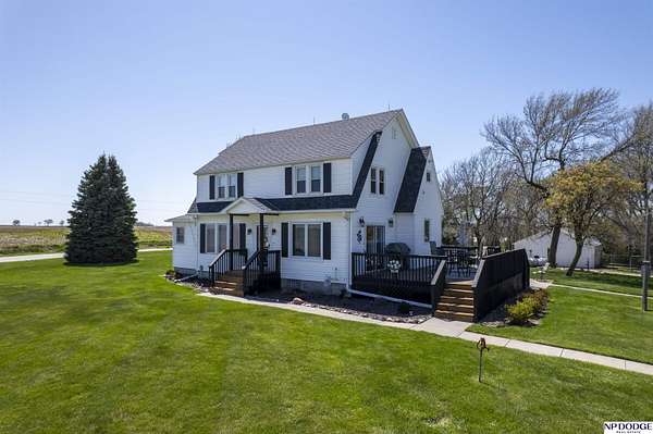 5 Acres of Land with Home for Sale in Murdock, Nebraska