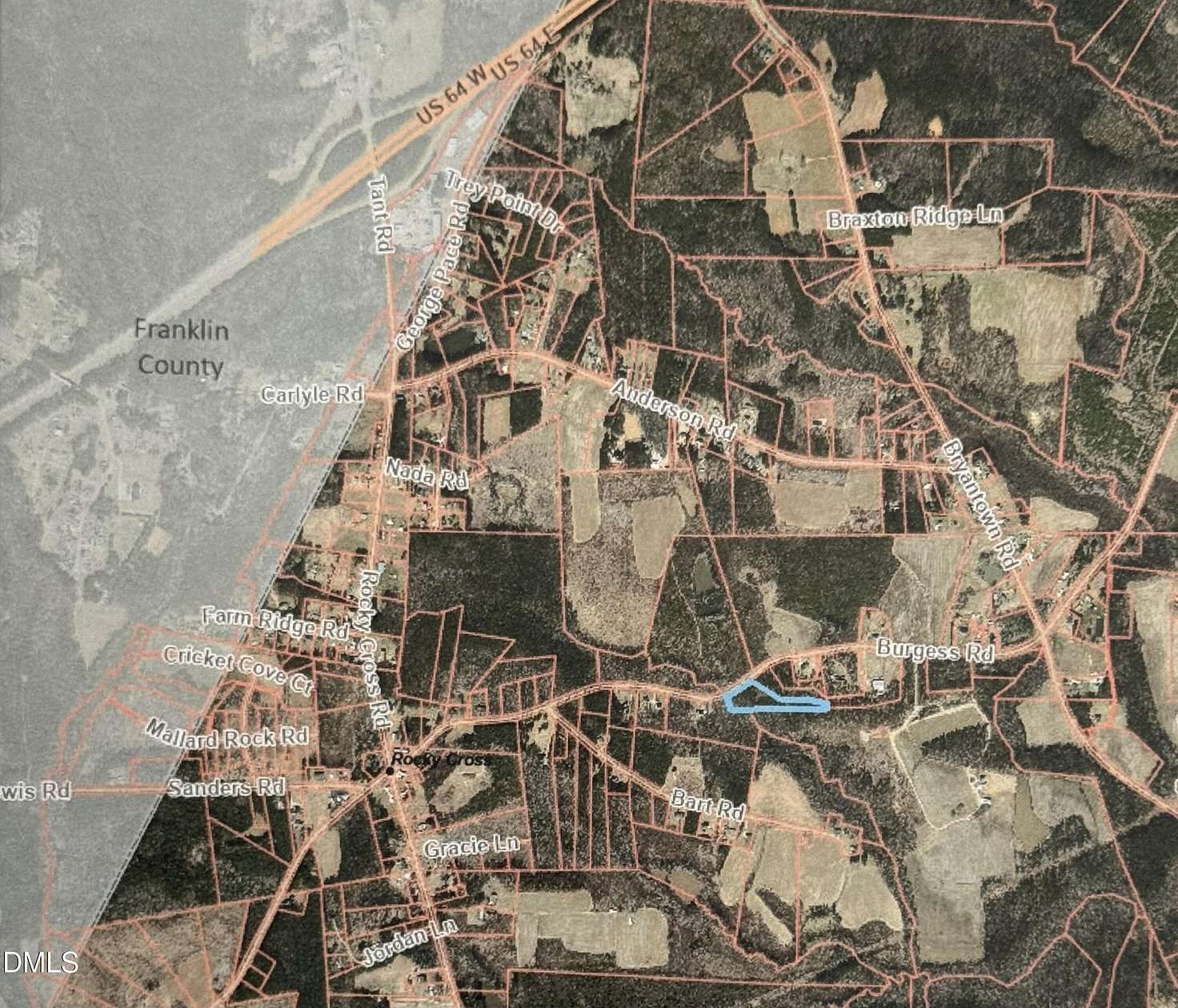 3 Acres of Land with Home for Sale in Middlesex, North Carolina