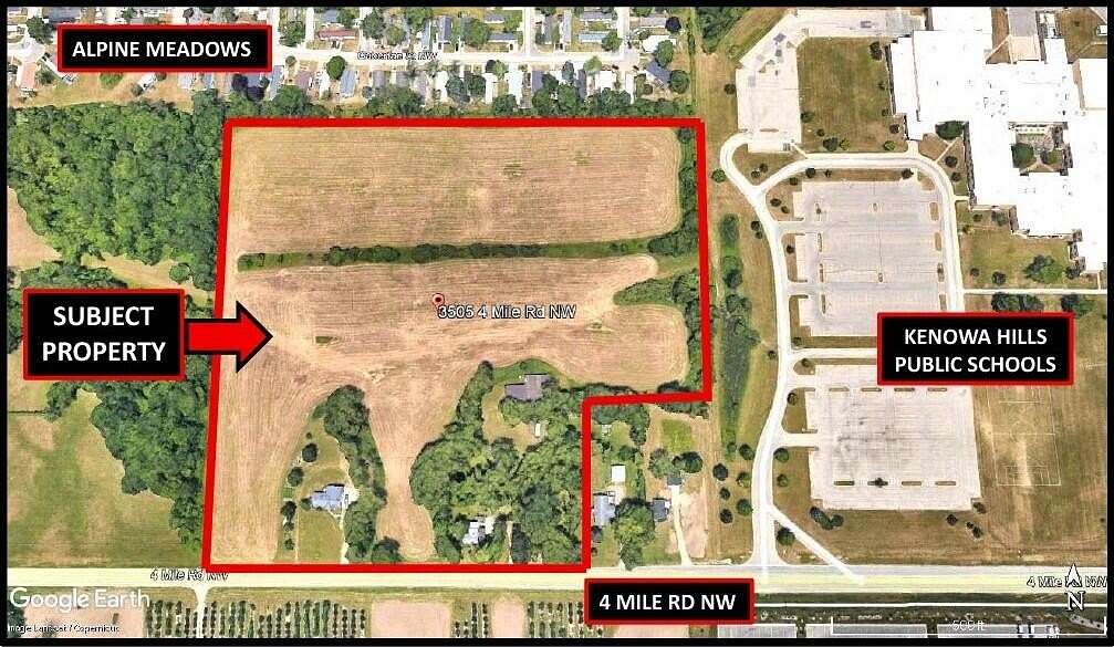 19.4 Acres of Land for Sale in Grand Rapids, Michigan