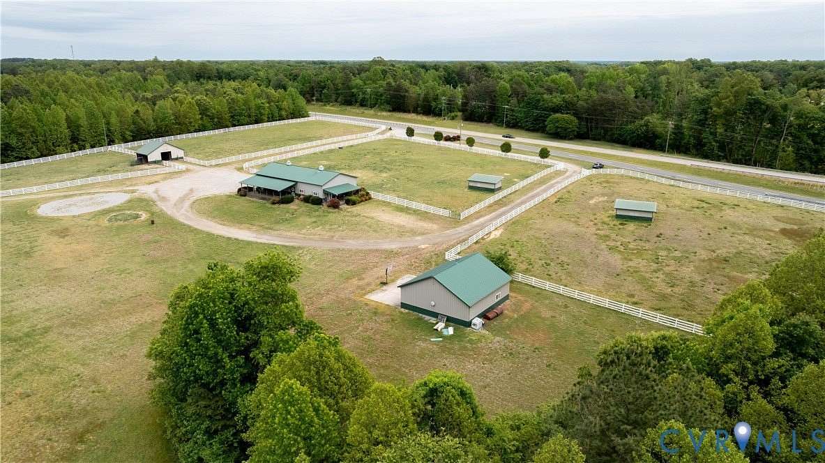 63.1 Acres of Land with Home for Sale in Jetersville, Virginia