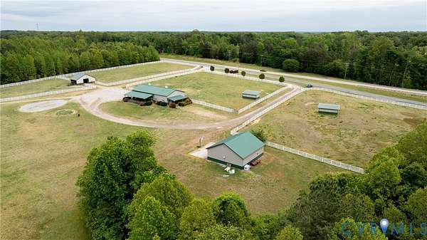 63.1 Acres of Land with Home for Sale in Jetersville, Virginia