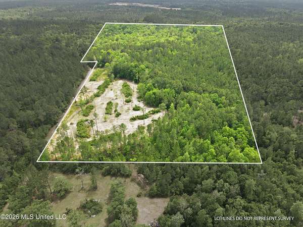 26.7 Acres of Recreational & Residential Land for Sale in Saucier, Mississippi