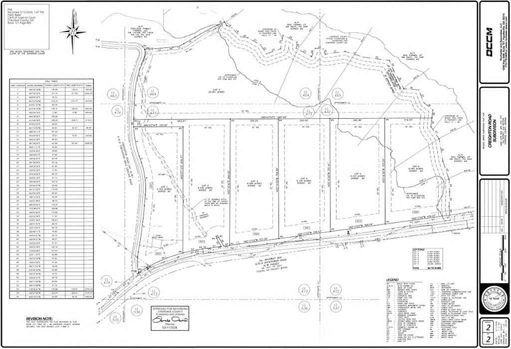 6.14 Acres of Residential Land for Sale in Ball Ground, Georgia