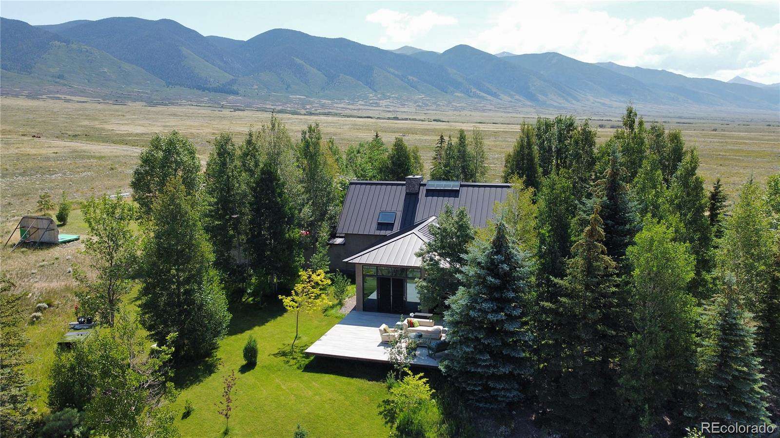40 Acres of Recreational Land with Home for Sale in Villa Grove, Colorado