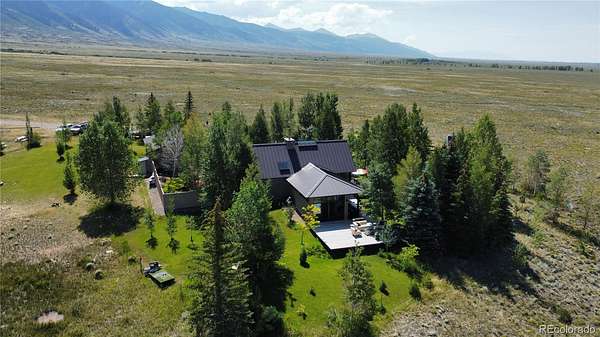 40 Acres of Recreational Land with Home for Sale in Villa Grove, Colorado